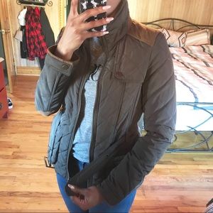 SALE Zara Riding Jacket - Olive Sz M